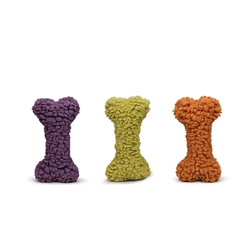 HuggleHounds Fleece Dog Toys For Aggressive Chewers & Large Dogs - Squeaky Plush Dog Toy - Soft Yet Durable Stuffed Pet Toy - Puppy Toys For All Breeds | Hugglefleece Best Chew Toy, Large Bone 3-Pack 1 HuggleHounds Fleece Dog Toys For Aggressive Chewers & Large Dogs - Squeaky Plush Dog Toy - Soft Yet Durable Stuffed Pet Toy - Puppy Toys For All Breeds | Hugglefleece Best Chew Toy, Large Bone 3-Pack