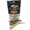 Deluxe Naturals Elk Antler Chews For Dogs | Naturally Shed USA Collected Elk Antlers | All Natural A-Grade Premium Elk Antler Dog Chews | Product Of USA, 1-LB Pack Large Cuts
