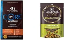 Wellness CORE Grain-Free High-Protein Large Breed Adult Dry Dog Food, Made In USA With Real Chicken & Natural Ingredients, With Glucosamine & Chondroitin To Support Joint Health (26-Pound Bag) 21 Wellness CORE Grain-Free High-Protein Large Breed Adult Dry Dog Food, Made In USA With Real Chicken & Natural Ingredients, With Glucosamine & Chondroitin To Support Joint Health (26-Pound Bag) -Dog Supplies Store 41ljCNaKtxL. AC