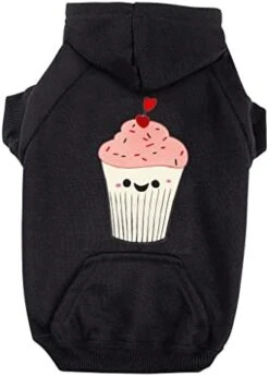 GENERIC Funny Cupcake Dog Hoodie With Pocket - Kawaii Food Dog Coat - Cute Dog Clothing - Gray, M 20 GENERIC Funny Cupcake Dog Hoodie With Pocket - Kawaii Food Dog Coat - Cute Dog Clothing - Gray, M -Dog Supplies Store 41nGNJCqaQL. AC 1