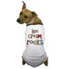 CafePress Ice Cream Frozen Dessert Lover Dog T Shirt Dog T-Shirt, Pet Clothing, Funny Dog Costume