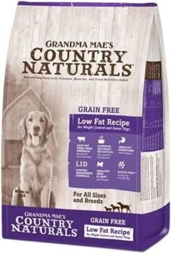 Grandma Mae's Country Naturals Grain Free Dry Dog Food 4 LB Chicken Recipe -Dog Supplies Store 41ouKZnUmqL. AC