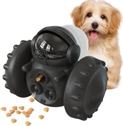 Dog Puzzle Toys, Interactive Treat Toy Food Dispenser, JOSMAX Robot Wheel Slow Feeder Toys For Smart Dogs To Keep Them Busy, Enrichment Toys For IQ Training Mind Improvement - Black 14 Dog Puzzle Toys, Interactive Treat Toy Food Dispenser, JOSMAX Robot Wheel Slow Feeder Toys For Smart Dogs To Keep Them Busy, Enrichment Toys For IQ Training Mind Improvement - Black -Dog Supplies Store 41pTsG8i0bL. AC