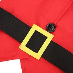 OKJHFD 4 Sizes Dog Christmas Clothes, Light Comfortable Funny Warm Dog Christmas Clothes With Hat For Small Medium Large Dogs (L) -Dog Supplies Store 41pryFkwYbL