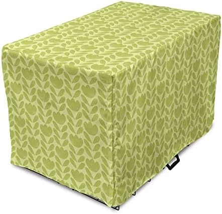 Lunarable Lime Green Dog Crate Cover, Whole Fruits And Halves Food Themed Agriculture Summer Season Art, Easy To Use Pet Kennel Cover For Small Dogs Puppies Kittens, 48 Inch, White Orange And Green 6 Lunarable Lime Green Dog Crate Cover, Whole Fruits And Halves Food Themed Agriculture Summer Season Art, Easy To Use Pet Kennel Cover For Small Dogs Puppies Kittens, 48 Inch, White Orange And Green - Image 6