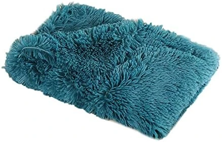 Slakkenreis Home Warm Pet Dog Blanket Cat Blanket Pet Plush Mat Solid Color Pet Mat Sky Blue One Size 6 Slakkenreis Home Warm Pet Dog Blanket Cat Blanket Pet Plush Mat Solid Color Pet Mat Sky Blue One Size - Image 6