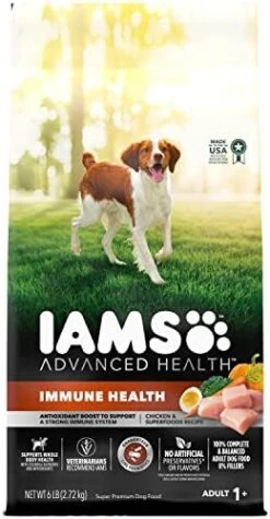 Iams Advanced Health Immune Health Chicken & Superfoods Recipe Adult Dry Dog Food, 13.5 Lb. Bag -Dog Supplies Store 41qd8rweKtL. AC
