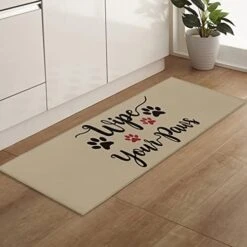 Savannan Runner Rugs And Mats,7871 Pcs Welcome Bulldog Cute Black Dog Pet Footprint Animal Brown Non Slid,Absorbent Kitchen Rug,Rubber Dots Backing Indoor Door Mat,Standing Mat 19.7x47.2 Inch 26 Savannan Runner Rugs And Mats,7871 Pcs Welcome Bulldog Cute Black Dog Pet Footprint Animal Brown Non Slid,Absorbent Kitchen Rug,Rubber Dots Backing Indoor Door Mat,Standing Mat 19.7x47.2 Inch -Dog Supplies Store 41rgfGSi6L. AC 1