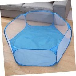 1pc Outdoor Pet Fence Pet Playpen Outdoor Fence For Hamster Tent Summer Pet Tent Pet Tent Guinea Pig The Fence Summer Blue Food Outdoor Tent -Dog Supplies Store 41sLLhkphxL