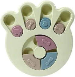 Vakitar Dog Treat Puzzle Interacive Cute Shape Slow Eating Dogs Food Puzzle Feeder Toys For Pet Dog(Claw Blue) -Dog Supplies Store 41tMkTnrQ4L. AC