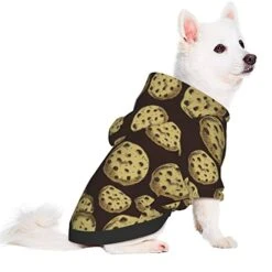 Food Of Cookie Pattern Pet Dog Costume Pets Wear Hoodies Fall Cloth Sweaters Sweatshirts Jacket Pullover 10 Food Of Cookie Pattern Pet Dog Costume Pets Wear Hoodies Fall Cloth Sweaters Sweatshirts Jacket Pullover -Dog Supplies Store 41unKGOLwdL