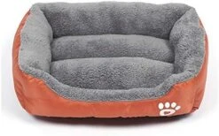 YangYan Dog Beds For Large Dogs Dog Kennel Candy-Colored Square Nest Pet Kennel Dirty And Moisture-Proof Mat Dog House Puppy Bed Pet Mat (Color : Baolan, Size : 43 X 32cm) -Dog Supplies Store 41usRnLBRAL. AC