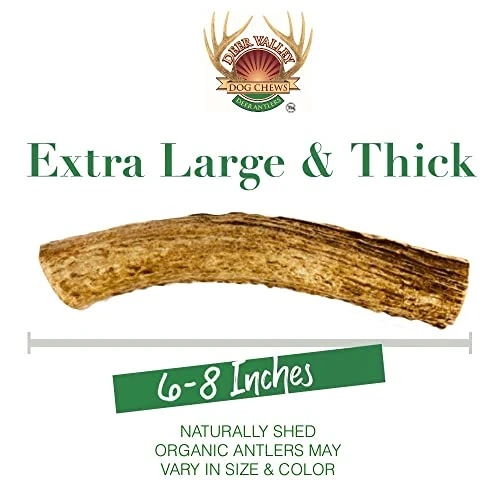 Deer Valley Dog Chews - XL & Robust 3 Pack (1lb) For Large Dogs (40-100 Lb) - All-Natural, Odor-Free Dental Treats For Healthy Teeth And Gums (Value Pack) 5 Deer Valley Dog Chews - XL & Robust 3 Pack (1lb) For Large Dogs (40-100 Lb) - All-Natural, Odor-Free Dental Treats For Healthy Teeth And Gums (Value Pack) - Image 5