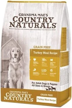 Grandma Mae's Country Naturals Grain Free Dry Dog Food 4 LB Chicken Recipe -Dog Supplies Store 41vRrxGCKYL. AC