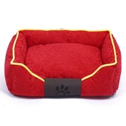SENERY Cute Pet Dog Bed Soft Sofa Candy Colored Dog Fall And Winter Warming Claw Nest Kennel For Cat Small Dogs