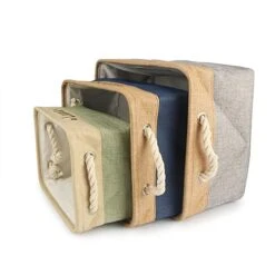 Xingfa Personalized Dog Toy Basket With Name,Custom Dog Toy Basket,Paw Prints Pet Food Storage Container,Dog Toy Box For Small Dogs,New Puppy Supplies (Beige,L 41X32X21cm) 17 Xingfa Personalized Dog Toy Basket With Name,Custom Dog Toy Basket,Paw Prints Pet Food Storage Container,Dog Toy Box For Small Dogs,New Puppy Supplies (Beige,L 41X32X21cm) -Dog Supplies Store 41xOq1FNYgL 1