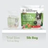 Dr. Harvey's Beef & Garden Veggies Dog Food, Human Grade Grain-Free Dehydrated Food For Dogs With Freeze-Dried Beef (5 Pounds)