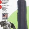 Pet Qwerks Nylon Antler Liver Flavor - Durable Dog Bones For Aggressive Chewers, Tough Nearly Indestructible Chew Proof Toys | Made In USA - For Large Breed Dogs, XL (ZA14)