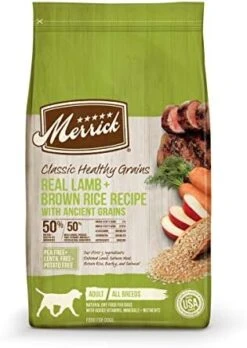 Merrick Classic Healthy Grains Dry Dog Food With Real Meat 25 Pound (Pack Of 1) -Dog Supplies Store 41yc05xAMwL. AC 1