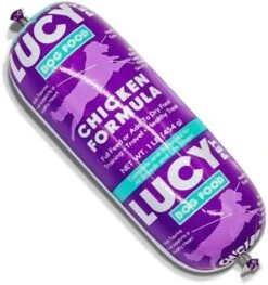Lucy Pet Products Chicken Formula Dog Food Roll 2.5 Lb, Meaty, Semi-Moist Dog Food (100600074) 18 Lucy Pet Products Chicken Formula Dog Food Roll 2.5 Lb, Meaty, Semi-Moist Dog Food (100600074) -Dog Supplies Store 41yhFoilkTL. AC