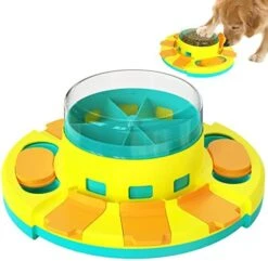 Kubatis Dog Rotating Puzzle Toys Level 3 2 1, Dog Treat Puzzle Slow Feeder, Interactive Enrichment Toys For Large/Medium/Small, Dog Food Dispenser For Boredom And Mental Stimulation.(Dark Blue) 22 Kubatis Dog Rotating Puzzle Toys Level 3 2 1, Dog Treat Puzzle Slow Feeder, Interactive Enrichment Toys For Large/Medium/Small, Dog Food Dispenser For Boredom And Mental Stimulation.(Dark Blue) -Dog Supplies Store 41zkR9xUXHL. AC 1