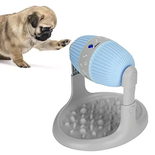 Pet Chewing Toy, Dog Training Leakage Food Toy TPR Ball Rolling Slow Feeder Food Bowl For Cat Dog(Blue) 1 Pet Chewing Toy, Dog Training Leakage Food Toy TPR Ball Rolling Slow Feeder Food Bowl For Cat Dog(Blue)