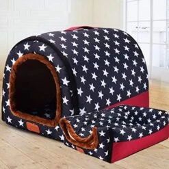 SENERY Stars Pet House PP Cotton Dog Nest Foldable Cat Bed For Small Medium Dogs Striped Travel Kennels Pet Products 22 SENERY Stars Pet House PP Cotton Dog Nest Foldable Cat Bed For Small Medium Dogs Striped Travel Kennels Pet Products -Dog Supplies Store 51 CcnEduRL. AC