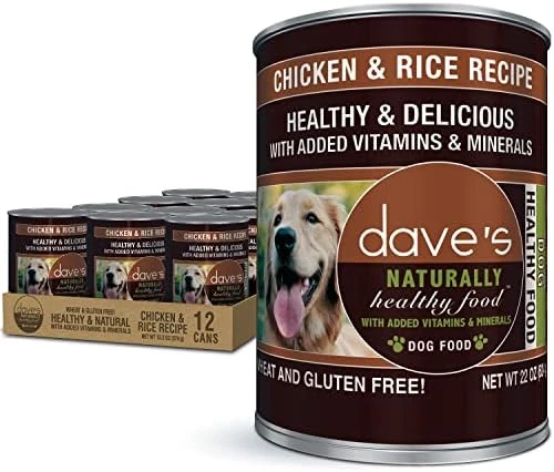 Dave's Pet Food Wet Dog Food (Liver & Beef), Made In USA Naturally Healthy Canned Dog Food, Added Vitamins & Minerals, Wheat & Gluten-Free, 13.2 Oz Cans (Case Of 12) 8 Dave's Pet Food Wet Dog Food (Liver & Beef), Made In USA Naturally Healthy Canned Dog Food, Added Vitamins & Minerals, Wheat & Gluten-Free, 13.2 Oz Cans (Case Of 12) - Image 8