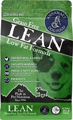 Annamaet Grain-Free Lean Reduced Fat Formula Dry Dog Food, (Chicken & Duck), 25-lb Bag 17 Annamaet Grain-Free Lean Reduced Fat Formula Dry Dog Food, (Chicken & Duck), 25-lb Bag -Dog Supplies Store 51 qgncJZRL. AC