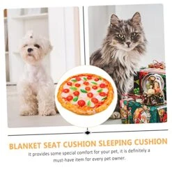 Hohopeti 1pc Pet Mat Thick Mattress Topper Full Plush Blanket Puppy Blanket Cat Bed Dog Sleeping Mats Machine Washable Warm Mattress Kitten Sleeping Cushion Pet Cushion Pet Bed Cushion Food -Dog Supplies Store 5101nZ1U56L