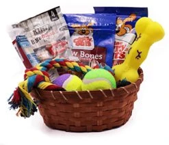 Best Dog Gift Box Basket With Crew Toys Treats Toys And More - The Ultimate Canine Care Package For Your Fur Baby