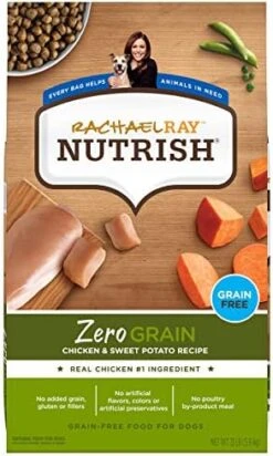 Rachael Ray Nutrish Zero Grain Dry Dog Food, Salmon & Sweet Potato Recipe, 23 Pounds -Dog Supplies Store 510zukPhk0L. AC