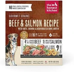 The Honest Kitchen Human Grade Dehydrated Whole Grain Dog Food – Complete Meal Or Dog Food Topper – Turkey 7 Lb (Makes 28 Lbs) -Dog Supplies Store 511NtL0IQFL. AC