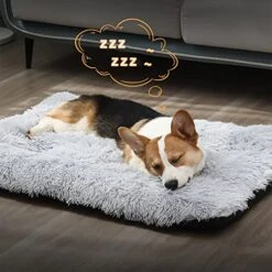 DJGDHVC Dog Bed Ultra Soft Pet Bed Premium Plush Mattress Cushion For Medium Or Large Size Pets Can Be Used For Dog Crate Machine Wash & Dryer(Multiple Sizes) (Size : A) -Dog Supplies Store 511es9d6FoL
