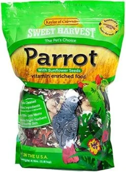 Kaylor Of Colorado AS-1106028 2 Lb Sweet Harvest Parrot With Sunflower Bird Food -Dog Supplies Store 511ik72GMbL. AC