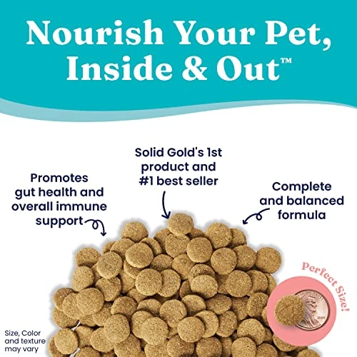 Solid Gold Hund N Flocken - Dry Dog Food W/Lamb, Rice & Pearled Barley - Digestive Probiotics For Dogs - Gut Health & Immune Support - Grain & Gluten Free - Omega 3, Superfoods & Antioxidants - 24 LB 3 Solid Gold Hund N Flocken - Dry Dog Food W/Lamb, Rice & Pearled Barley - Digestive Probiotics For Dogs - Gut Health & Immune Support - Grain & Gluten Free - Omega 3, Superfoods & Antioxidants - 24 LB - Image 3