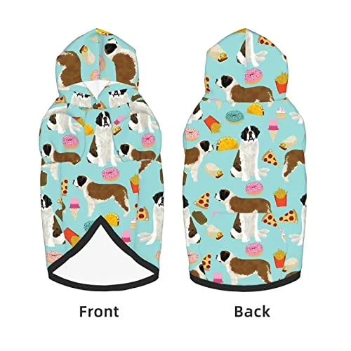 Dog And Fast Food Pet Dog Costume Large Pets Wear Hoodies Winter Small Medium Cats Coat Sweatshirts Jacket Pullover 5 Dog And Fast Food Pet Dog Costume Large Pets Wear Hoodies Winter Small Medium Cats Coat Sweatshirts Jacket Pullover - Image 5