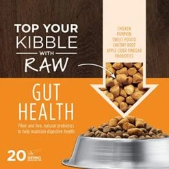 Instinct Freeze Dried Raw Boost Mixers Grain Free Gut Health All Natural Dog Food Topper, 5.5 Ounce (Pack Of 1)