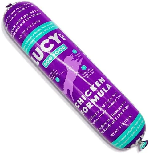 Lucy Pet Products Chicken Formula Dog Food Roll 2.5 Lb, Meaty, Semi-Moist Dog Food (100600074) 8 Lucy Pet Products Chicken Formula Dog Food Roll 2.5 Lb, Meaty, Semi-Moist Dog Food (100600074) - Image 8