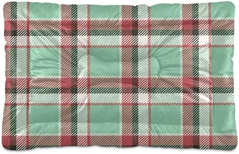 Ultra Soft Dog Cat Crate Bed Blanket-Retro Red Black And Yellow Plaid Fluffy Pet Bed All Season-Short Pile-Anti-Slip Pet Beds 24"x18" 10 Ultra Soft Dog Cat Crate Bed Blanket-Retro Red Black And Yellow Plaid Fluffy Pet Bed All Season-Short Pile-Anti-Slip Pet Beds 24"x18" - Image 10
