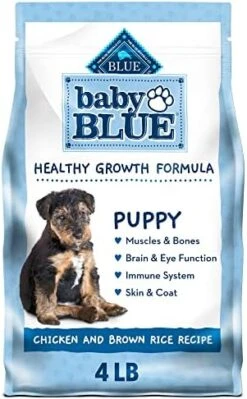 Blue Buffalo Baby Blue Healthy Growth Formula Natural Puppy Dry Dog Food, Chicken And Brown Rice Recipe 24-lb -Dog Supplies Store 514wFeA9m4L. AC