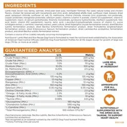 Nutrisource Lamb & Rice Adult Dog Food 5Lb -Dog Supplies Store 5157nMg9bmL