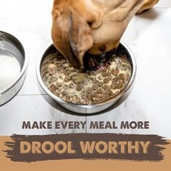 Mighty Paw Naturals Yak Cheese Food Topper | Grated Cheese Dog Food Toppers For Picky Eaters. Dog Food Toppers For Dry Food & Wet Food. Meal Enhancers Dog Gravy Seasoning. Appetite Stimulant For Dogs. -Dog Supplies Store 516DRzdJf3L