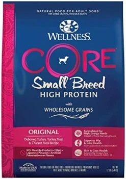 Wellness CORE Wholesome Grains Small Breed Original Recipe, 12 Pound Bag 8 Wellness CORE Wholesome Grains Small Breed Original Recipe, 12 Pound Bag -Dog Supplies Store 516bY 52EqL. AC