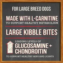 Merrick Large Breed Dry Dog Food With Real Meat, Chicken, 30.4 Pounds