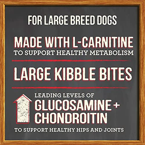 Merrick Large Breed Dry Dog Food With Real Meat, Chicken, 30.4 Pounds 1 Merrick Large Breed Dry Dog Food With Real Meat, Chicken, 30.4 Pounds