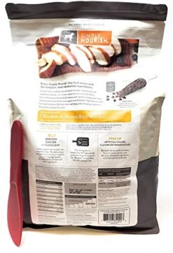 SIMPLY NOURISH Small Breed Adult Dry Dog Food - Chicken & Brown Rice, 5 Pounds And Especiales Cosas Mixing Spatula 6 SIMPLY NOURISH Small Breed Adult Dry Dog Food - Chicken & Brown Rice, 5 Pounds And Especiales Cosas Mixing Spatula -Dog Supplies Store 5176Jo4kkhL