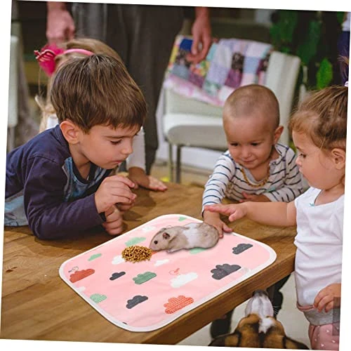 Hohopeti Dog Pads 6pcs Pet Pee Mat Mattress Bunny Bedding Pet Warm Mat Rabbit Cage Reusable Guinea Pig Fleece Liner Hamster Cage Mat Pet Bed Pet Mat Bed Surface Cotton Washable Squirrel 1 Hohopeti Dog Pads 6pcs Pet Pee Mat Mattress Bunny Bedding Pet Warm Mat Rabbit Cage Reusable Guinea Pig Fleece Liner Hamster Cage Mat Pet Bed Pet Mat Bed Surface Cotton Washable Squirrel