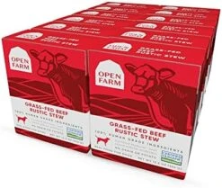Open Farm Chicken & Salmon Rustic Stew Wet Dog Food, Grain-Free Meal Or Food Topper With Responsibly Sourced Meat And Superfoods Without Artificial Ingredients, Pack Of 12, 12.5 Oz Each 19 Open Farm Chicken & Salmon Rustic Stew Wet Dog Food, Grain-Free Meal Or Food Topper With Responsibly Sourced Meat And Superfoods Without Artificial Ingredients, Pack Of 12, 12.5 Oz Each -Dog Supplies Store 517eFXzWrAL. AC