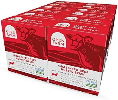 Open Farm Chicken & Salmon Rustic Stew Wet Dog Food, Grain-Free Meal Or Food Topper With Responsibly Sourced Meat And Superfoods Without Artificial Ingredients, Pack Of 12, 12.5 Oz Each 9 Open Farm Chicken & Salmon Rustic Stew Wet Dog Food, Grain-Free Meal Or Food Topper With Responsibly Sourced Meat And Superfoods Without Artificial Ingredients, Pack Of 12, 12.5 Oz Each - Image 9